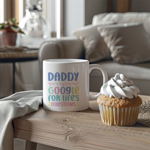 Funny Happy Father's Day Large Coffee Mug