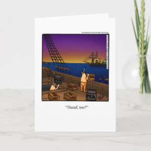 Funny Happy Fourth Of July Holiday Card