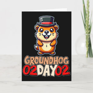 Funny Happy Groundhog Day February 2nd Phils Holid Card