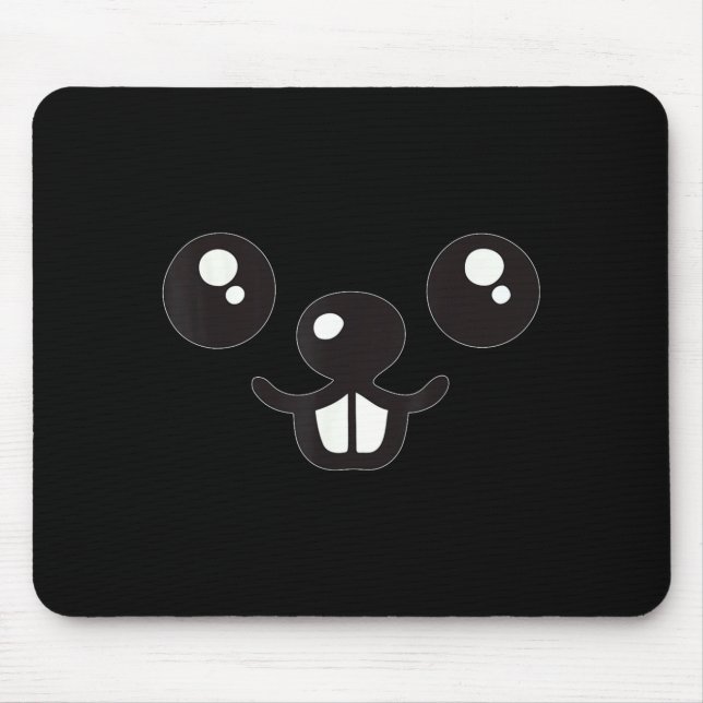 Funny Happy Groundhog Day February 2nd Phils Holid Mouse Pad (Front)
