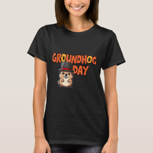 Funny Happy Groundhog Day February 2nd Phils Holid T-Shirt