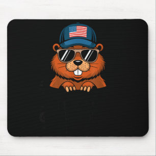 Funny Happy Groundhog Day  Mouse Pad