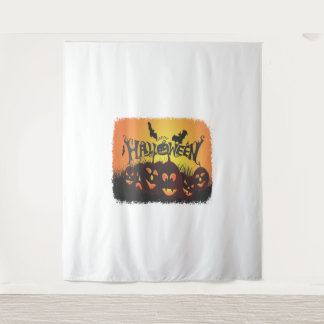 Funny Happy Halloween design Tapestry