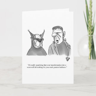 Funny Happy Halloween Greeting Card