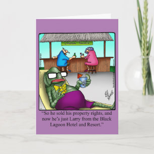 Funny Happy Halloween Greeting Card