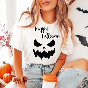 Funny Happy Halloween,Spooky Season,Scary Season. T-Shirt