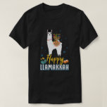 Funny Happy Llamakkah Hanukkah Llama T-Shirt<br><div class="desc">Funny Best Gifts Idea Hanukkah Chanukah Menorah Happy Hanukkah Christmas Xmas Llama Alpaca Alpacas Funny Llama Gifts Crazy Alpaca Lady Alpaca Lover Alpaca Costume Alpaca Animal Alpaca Items Alpaca Art Alpaca Gifts Llama Birthday Animals Christmas Gifts Xmas Clothes Christmas Ideas Funny Quotes Holidays Tee T-Shirts Prefect Gifts Clothes Outfits Apparel...</div>