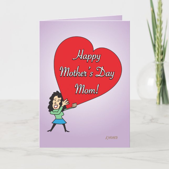 Funny Happy Mother's Day Card from Daughter 3 (Front)