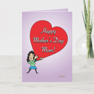 Funny Happy Mother's Day Card from Daughter 3
