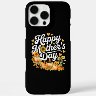 Funny Happy Mothers Day Cute Floral for Women Mom iPhone 16 Pro Max Case