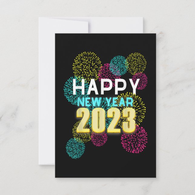 Funny Happy New Year 2023 New Years Eve Party Coun Invitation (Front)