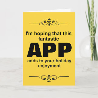 Funny happy new year wish card