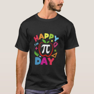 Funny Happy Pi Day 3.14 Math Teacher Pi Symbol Pi T-Shirt