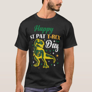 Funny Happy St. Pat Trex Day T-Shirt