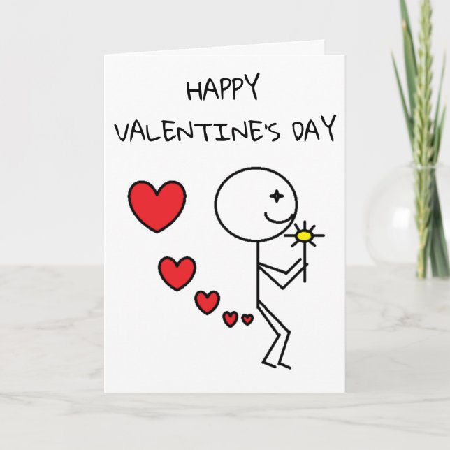 Funny Happy Valentine's Day Card (Front)