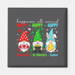 Funny Happy Valentines St Patrick Easter Holiday C Magnet