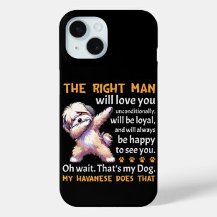Funny Havanese Dog iPhone 15 Case