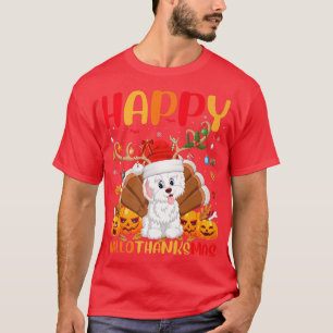 Funny Havanese Dog Lover Happy Havanese HelloThank T-Shirt
