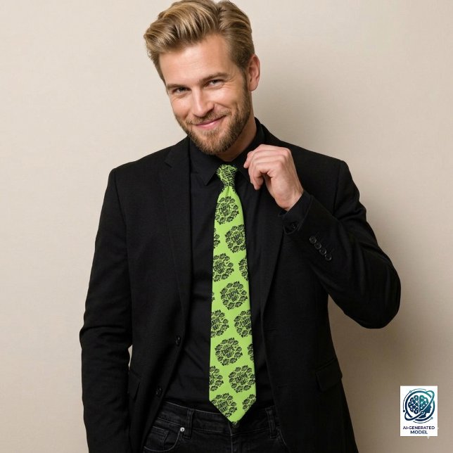 Funny Have a Crappie Day Fishing Tie (Funny Have a Crappie Day Fishing Humor Necktie Cover Photo)