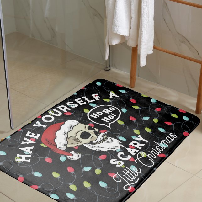 Funny Have Yourself A Scary Little Christmas Bath Mat (Creator Uploaded)