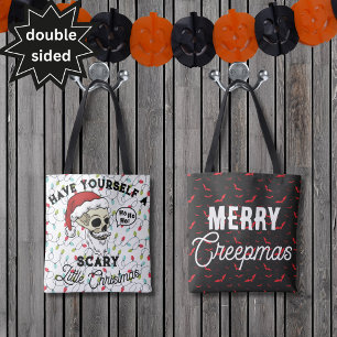 Funny Have Yourself A Scary Little Christmas  Tote Bag