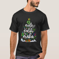 Funny Hawaii Hawaiian Christmas Tree Lights Mele K