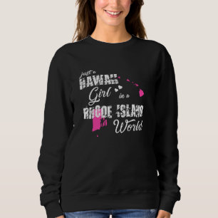 Funny Hawaii Shirts Just A Hawaii Girl In A Rhode