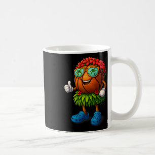Funny Hawaii Sketll Hawaiian Tropical Summer Vacat Coffee Mug