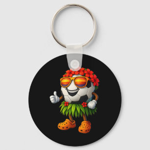 Funny Hawaii Soccer Ll Hawaiian Tropical Summer Va Key Ring