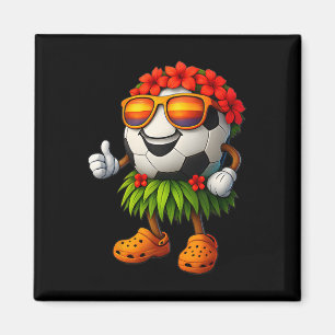 Funny Hawaii Soccer Ll Hawaiian Tropical Summer Va Magnet