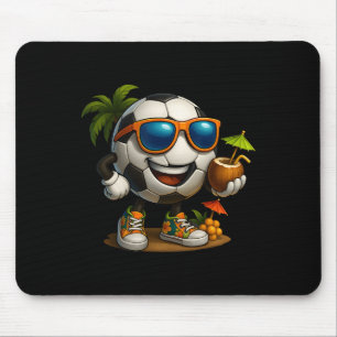 Funny Hawaii Soccer Ll Hawaiian Tropical Summer Va Mouse Pad