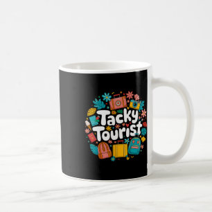 Funny Hawaiian Wacky Vacation Costume Idea Tacky T Coffee Mug