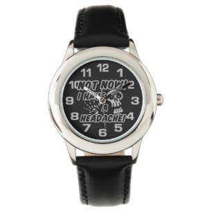 Funny Headache Skull watches