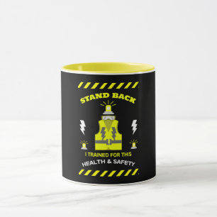 Funny Health And Safety   NEBOSH   Safety   CSCS M Mug