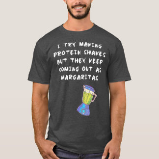 Funny healthy margarita graphic design  T-Shirt