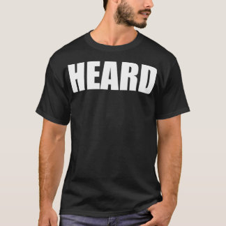 Funny Heard Chef Cook Culinary School Kitchen Talk T-Shirt