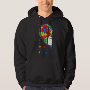 Funny Heart Boxing Autism Awareness Support Love S Hoodie