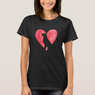 Funny Heart Retriever Pet Dog Lover Animal Valenti T-Shirt
