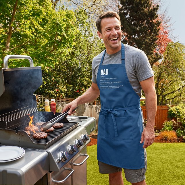 Funny Heartfelt Dad Definition Apron (Creator Uploaded)