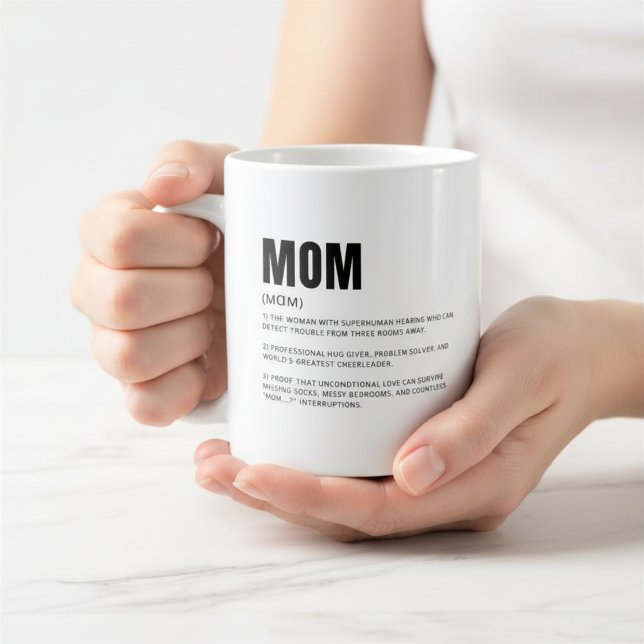 Funny Heartfelt Mum Definition Coffee Mug (Creator Uploaded)
