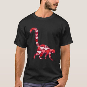 Funny Hearts Lemur Lover Cute Animals Valentines D T-Shirt