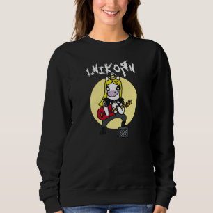 Funny Heavy Metal Unicorn Sweatshirt