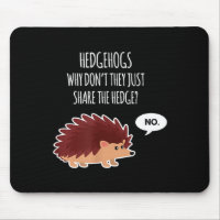 Funny Hedgehogs Why Don't They Just Share The Hedg