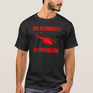 Funny Helicopter Pilot Men Women Cool Flying Heli T-Shirt