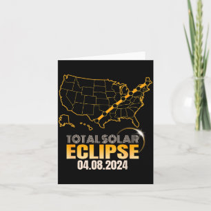 Funny Hello Darkness Total Solar Eclipse Card