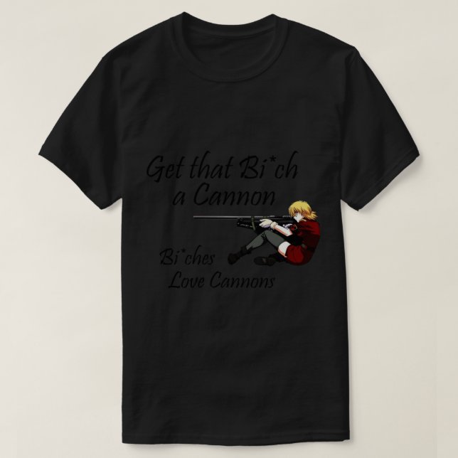 Funny Hellsing Quote .png T-Shirt (Design Front)