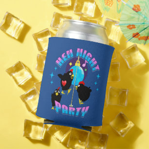 Funny Hens Night Chicken Party Humour Can Cooler