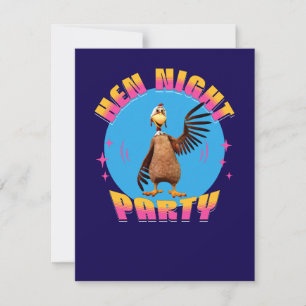 Funny Hens Night Chicken Party Humour Invitation