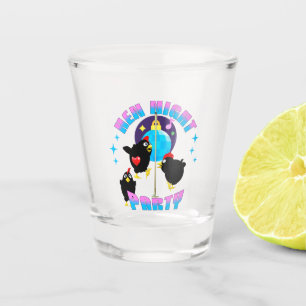 Funny Hens Night Chicken Party Humour Shot Glass