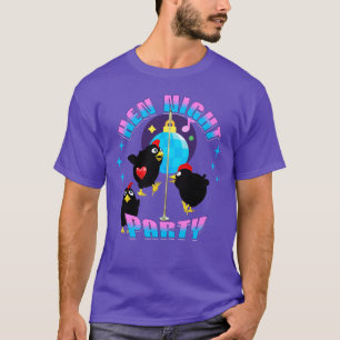 Funny Hens Night Chicken Party Humour T-Shirt